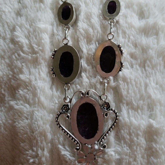 HANDCRAFTED AMETHYST NECKLACE - Picture 5 of 5